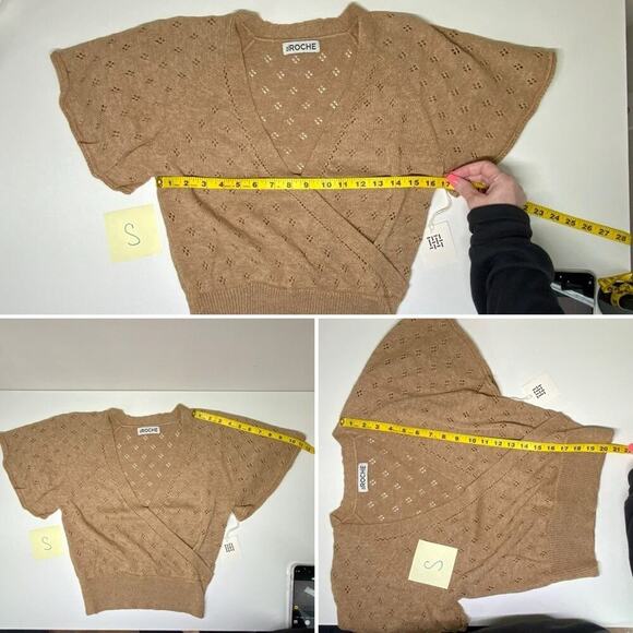 NWT | St. Roche | Ballet Top | Beige Melange | Various - Picture 13 of 16